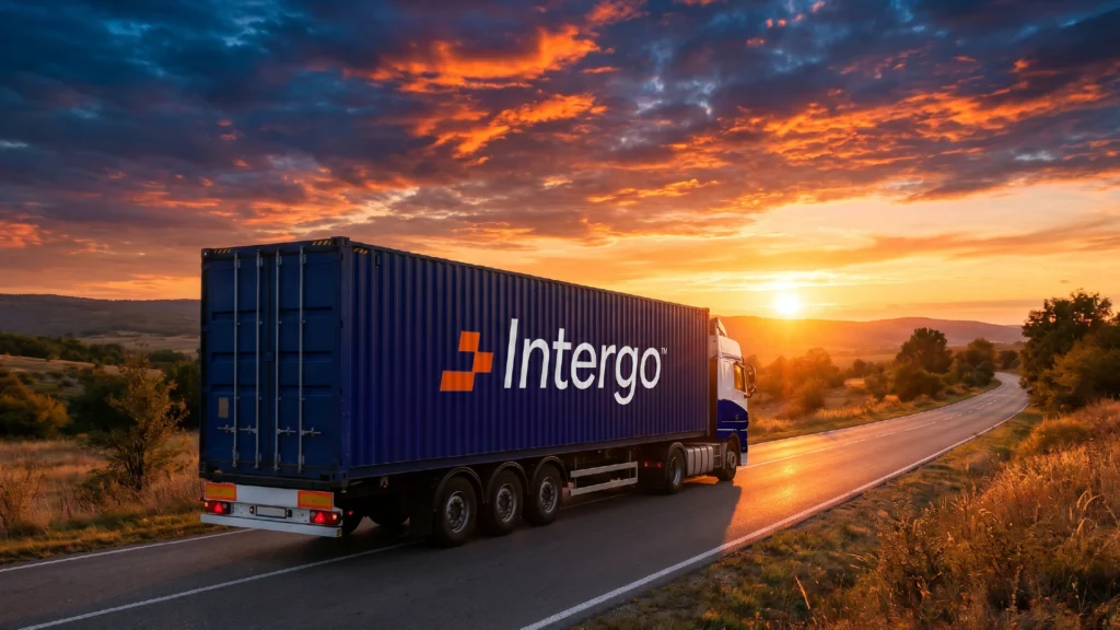 INTERGO - מיתוג ולוגו לחברת שילוח ולוגיסטיקה
