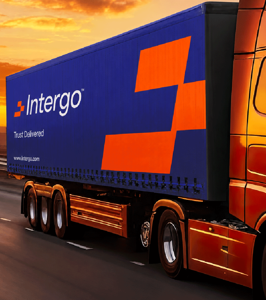 INTERGO - מיתוג ולוגו לחברת שילוח ולוגיסטיקה
