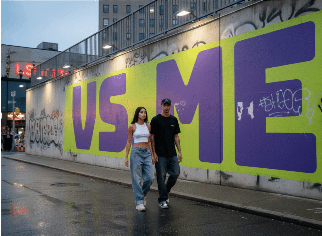 VS.ME - מיתוג למותג אופנת דנים