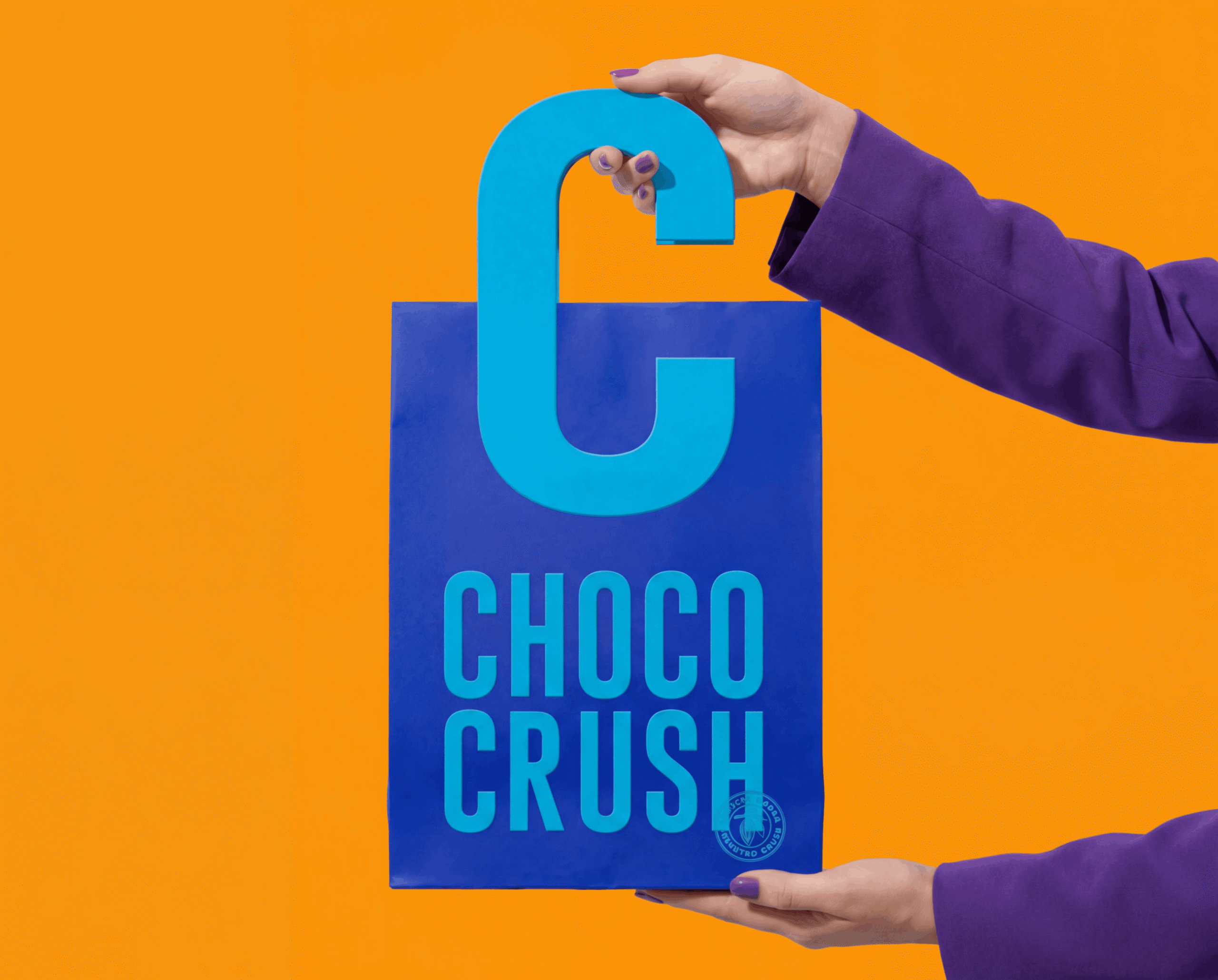 Choco Crush - מיתוג ועיצוב אריזות שוקולד