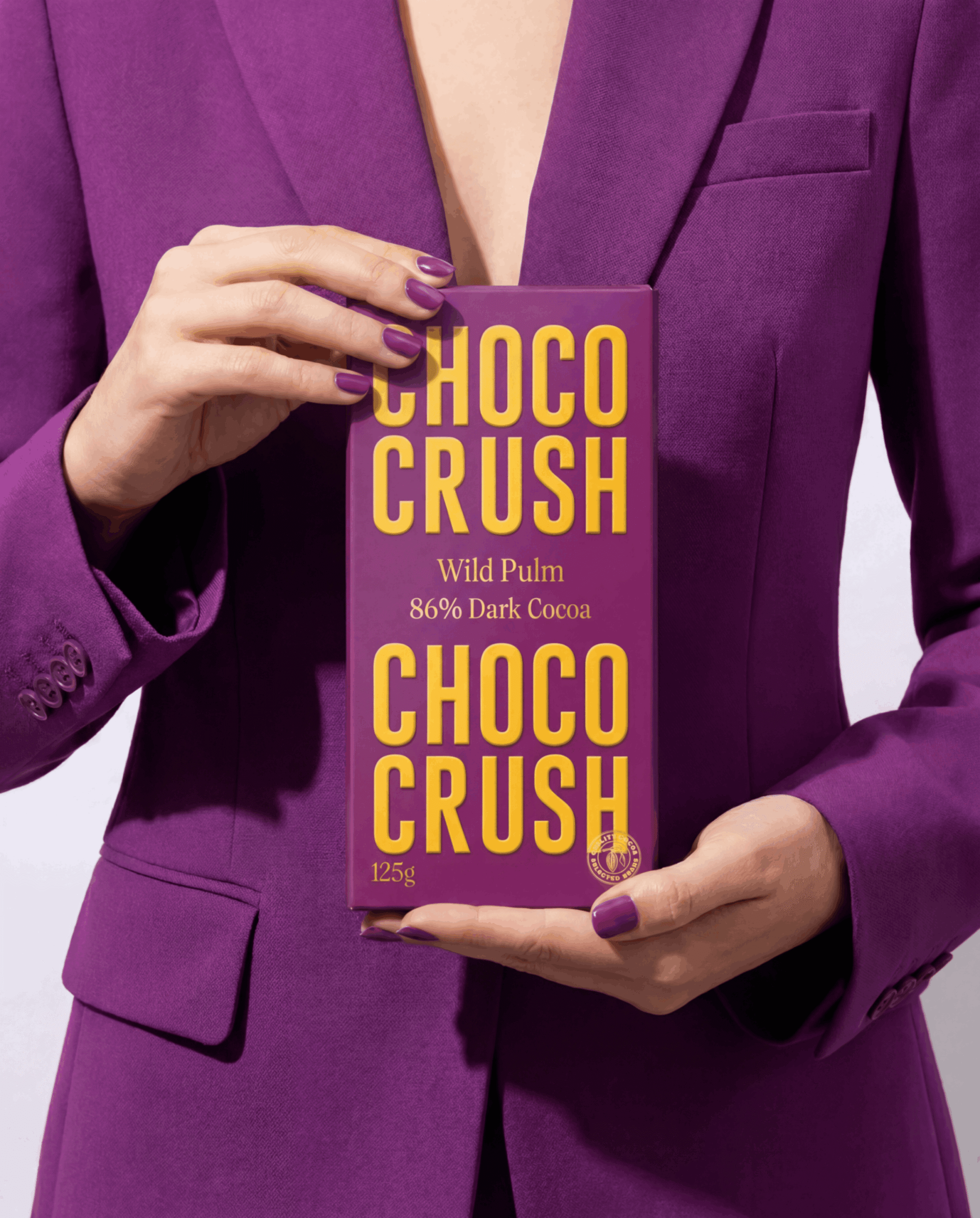 Choco Crush - מיתוג ועיצוב אריזות שוקולד